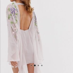 ASOS Design Cape Dress